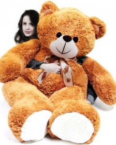 4ft brown bear